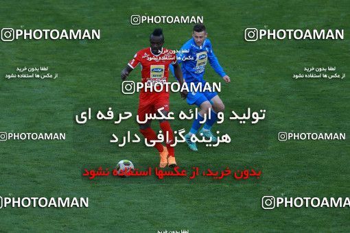 1024948, Tehran, Iran, لیگ برتر فوتبال ایران، Persian Gulf Cup، Week 25، Second Leg، Esteghlal 1 v 0 Persepolis on 2018/03/01 at Azadi Stadium