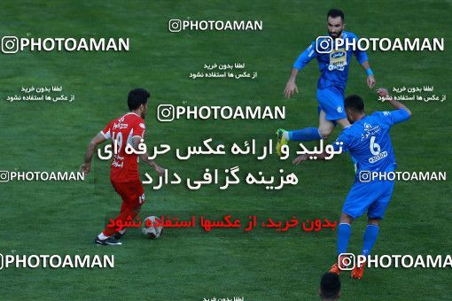 1025990, Tehran, Iran, لیگ برتر فوتبال ایران، Persian Gulf Cup، Week 25، Second Leg، Esteghlal 1 v 0 Persepolis on 2018/03/01 at Azadi Stadium