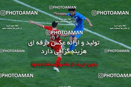 1025980, Tehran, Iran, لیگ برتر فوتبال ایران، Persian Gulf Cup، Week 25، Second Leg، Esteghlal 1 v 0 Persepolis on 2018/03/01 at Azadi Stadium