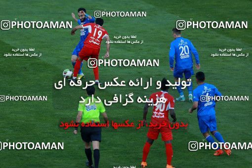1025249, Tehran, Iran, لیگ برتر فوتبال ایران، Persian Gulf Cup، Week 25، Second Leg، Esteghlal 1 v 0 Persepolis on 2018/03/01 at Azadi Stadium