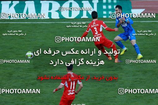 1024909, Tehran, Iran, لیگ برتر فوتبال ایران، Persian Gulf Cup، Week 25، Second Leg، Esteghlal 1 v 0 Persepolis on 2018/03/01 at Azadi Stadium