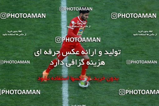 1025153, Tehran, Iran, لیگ برتر فوتبال ایران، Persian Gulf Cup، Week 25، Second Leg، Esteghlal 1 v 0 Persepolis on 2018/03/01 at Azadi Stadium