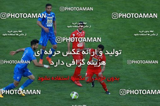 1025722, Tehran, Iran, لیگ برتر فوتبال ایران، Persian Gulf Cup، Week 25، Second Leg، Esteghlal 1 v 0 Persepolis on 2018/03/01 at Azadi Stadium