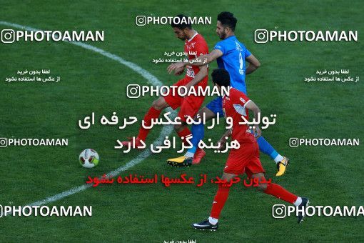 1026003, Tehran, Iran, لیگ برتر فوتبال ایران، Persian Gulf Cup، Week 25، Second Leg، Esteghlal 1 v 0 Persepolis on 2018/03/01 at Azadi Stadium