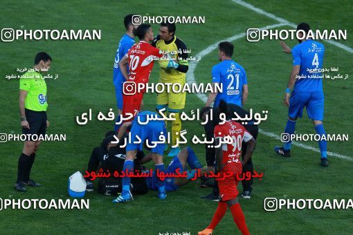 1025885, Tehran, Iran, لیگ برتر فوتبال ایران، Persian Gulf Cup، Week 25، Second Leg، Esteghlal 1 v 0 Persepolis on 2018/03/01 at Azadi Stadium