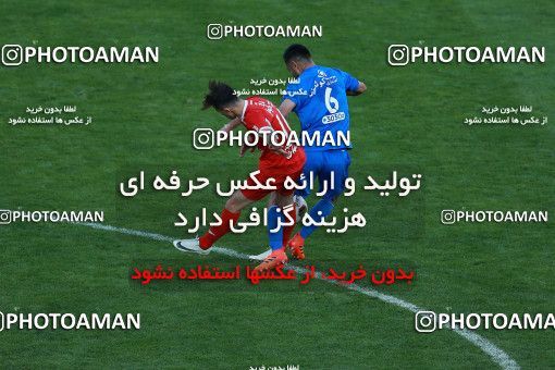 1024934, Tehran, Iran, لیگ برتر فوتبال ایران، Persian Gulf Cup، Week 25، Second Leg، Esteghlal 1 v 0 Persepolis on 2018/03/01 at Azadi Stadium