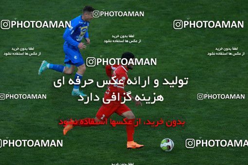 1026017, Tehran, Iran, لیگ برتر فوتبال ایران، Persian Gulf Cup، Week 25، Second Leg، Esteghlal 1 v 0 Persepolis on 2018/03/01 at Azadi Stadium