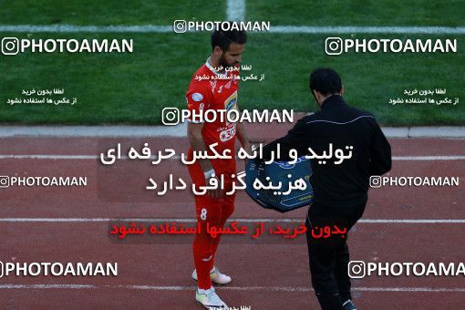1025563, Tehran, Iran, لیگ برتر فوتبال ایران، Persian Gulf Cup، Week 25، Second Leg، Esteghlal 1 v 0 Persepolis on 2018/03/01 at Azadi Stadium
