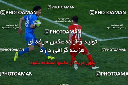 1025190, Tehran, Iran, لیگ برتر فوتبال ایران، Persian Gulf Cup، Week 25، Second Leg، Esteghlal 1 v 0 Persepolis on 2018/03/01 at Azadi Stadium