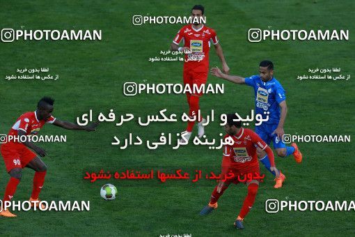 1025419, Tehran, Iran, لیگ برتر فوتبال ایران، Persian Gulf Cup، Week 25، Second Leg، Esteghlal 1 v 0 Persepolis on 2018/03/01 at Azadi Stadium