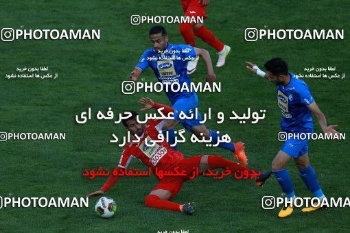 1025736, Tehran, Iran, لیگ برتر فوتبال ایران، Persian Gulf Cup، Week 25، Second Leg، Esteghlal 1 v 0 Persepolis on 2018/03/01 at Azadi Stadium