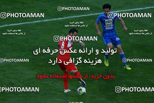 1024987, Tehran, Iran, لیگ برتر فوتبال ایران، Persian Gulf Cup، Week 25، Second Leg، Esteghlal 1 v 0 Persepolis on 2018/03/01 at Azadi Stadium