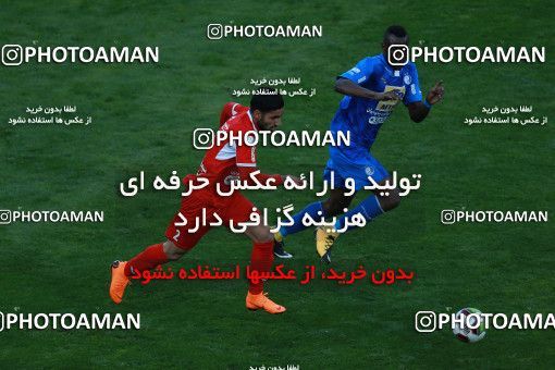 1024879, Tehran, Iran, لیگ برتر فوتبال ایران، Persian Gulf Cup، Week 25، Second Leg، Esteghlal 1 v 0 Persepolis on 2018/03/01 at Azadi Stadium