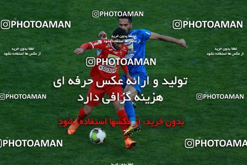 1025376, Tehran, Iran, لیگ برتر فوتبال ایران، Persian Gulf Cup، Week 25، Second Leg، Esteghlal 1 v 0 Persepolis on 2018/03/01 at Azadi Stadium
