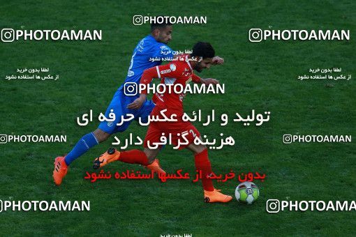1025159, Tehran, Iran, لیگ برتر فوتبال ایران، Persian Gulf Cup، Week 25، Second Leg، Esteghlal 1 v 0 Persepolis on 2018/03/01 at Azadi Stadium