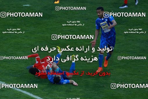 1025473, Tehran, Iran, لیگ برتر فوتبال ایران، Persian Gulf Cup، Week 25، Second Leg، Esteghlal 1 v 0 Persepolis on 2018/03/01 at Azadi Stadium