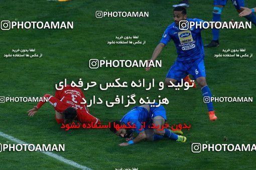 1025827, Tehran, Iran, لیگ برتر فوتبال ایران، Persian Gulf Cup، Week 25، Second Leg، Esteghlal 1 v 0 Persepolis on 2018/03/01 at Azadi Stadium