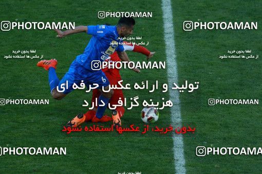 1026015, Tehran, Iran, لیگ برتر فوتبال ایران، Persian Gulf Cup، Week 25، Second Leg، Esteghlal 1 v 0 Persepolis on 2018/03/01 at Azadi Stadium