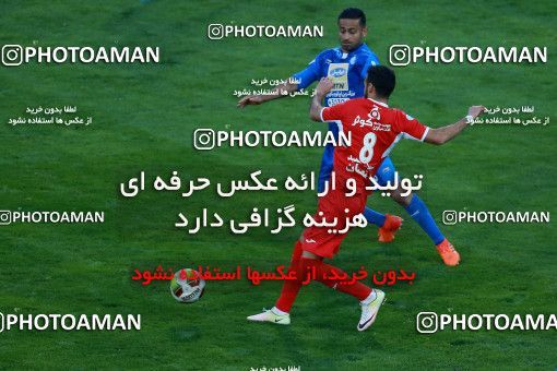 1025024, Tehran, Iran, لیگ برتر فوتبال ایران، Persian Gulf Cup، Week 25، Second Leg، Esteghlal 1 v 0 Persepolis on 2018/03/01 at Azadi Stadium