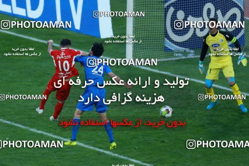 1025341, Tehran, Iran, لیگ برتر فوتبال ایران، Persian Gulf Cup، Week 25، Second Leg، Esteghlal 1 v 0 Persepolis on 2018/03/01 at Azadi Stadium
