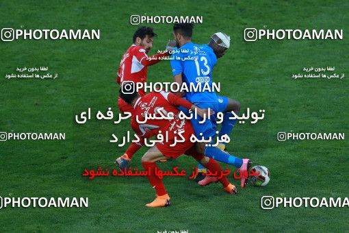 1024977, Tehran, Iran, لیگ برتر فوتبال ایران، Persian Gulf Cup، Week 25، Second Leg، Esteghlal 1 v 0 Persepolis on 2018/03/01 at Azadi Stadium