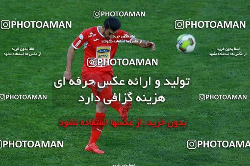 1025126, Tehran, Iran, لیگ برتر فوتبال ایران، Persian Gulf Cup، Week 25، Second Leg، Esteghlal 1 v 0 Persepolis on 2018/03/01 at Azadi Stadium