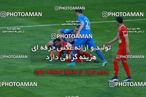 1025484, Tehran, Iran, لیگ برتر فوتبال ایران، Persian Gulf Cup، Week 25، Second Leg، Esteghlal 1 v 0 Persepolis on 2018/03/01 at Azadi Stadium