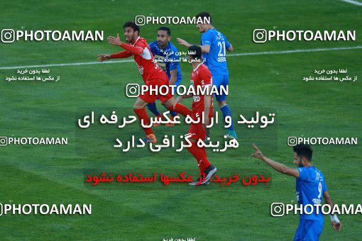 1024859, Tehran, Iran, لیگ برتر فوتبال ایران، Persian Gulf Cup، Week 25، Second Leg، Esteghlal 1 v 0 Persepolis on 2018/03/01 at Azadi Stadium