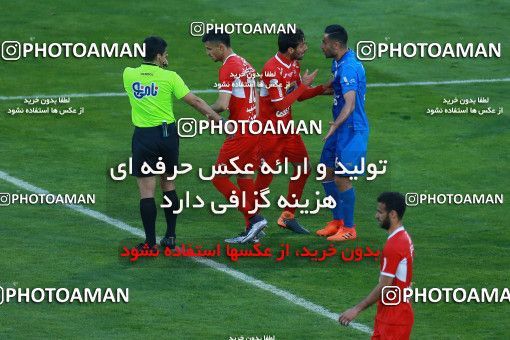 1025458, Tehran, Iran, لیگ برتر فوتبال ایران، Persian Gulf Cup، Week 25، Second Leg، Esteghlal 1 v 0 Persepolis on 2018/03/01 at Azadi Stadium