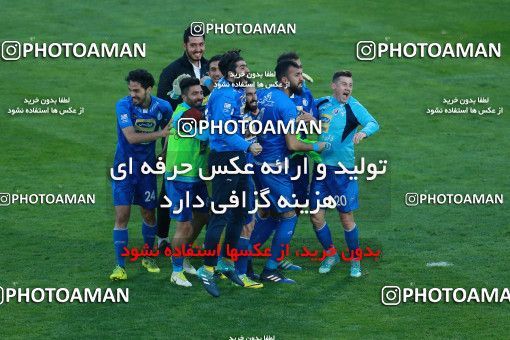 1024937, Tehran, Iran, لیگ برتر فوتبال ایران، Persian Gulf Cup، Week 25، Second Leg، Esteghlal 1 v 0 Persepolis on 2018/03/01 at Azadi Stadium