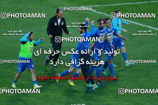 1026044, Tehran, Iran, لیگ برتر فوتبال ایران، Persian Gulf Cup، Week 25، Second Leg، Esteghlal 1 v 0 Persepolis on 2018/03/01 at Azadi Stadium