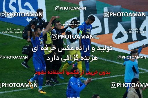 1025002, Tehran, Iran, لیگ برتر فوتبال ایران، Persian Gulf Cup، Week 25، Second Leg، Esteghlal 1 v 0 Persepolis on 2018/03/01 at Azadi Stadium