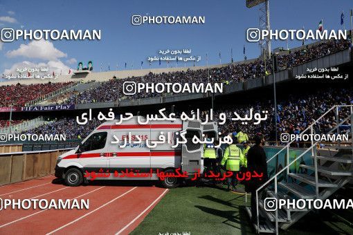 1021272, Tehran, Iran, لیگ برتر فوتبال ایران، Persian Gulf Cup، Week 25، Second Leg، Esteghlal 1 v 0 Persepolis on 2018/03/01 at Azadi Stadium