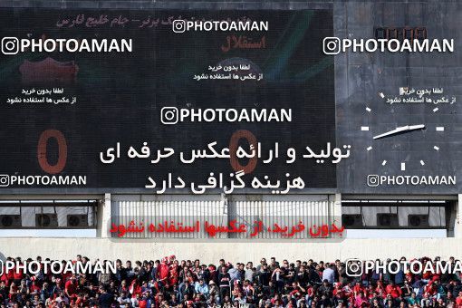 1021381, Tehran, Iran, لیگ برتر فوتبال ایران، Persian Gulf Cup، Week 25، Second Leg، Esteghlal 1 v 0 Persepolis on 2018/03/01 at Azadi Stadium