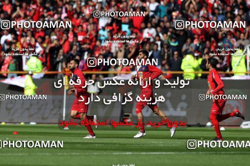 1020998, Tehran, Iran, لیگ برتر فوتبال ایران، Persian Gulf Cup، Week 25، Second Leg، Esteghlal 1 v 0 Persepolis on 2018/03/01 at Azadi Stadium