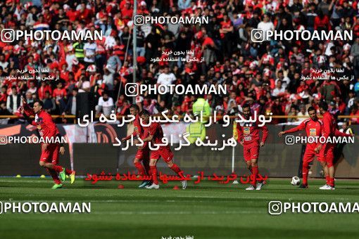1021582, Tehran, Iran, لیگ برتر فوتبال ایران، Persian Gulf Cup، Week 25، Second Leg، Esteghlal 1 v 0 Persepolis on 2018/03/01 at Azadi Stadium