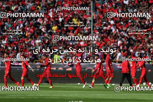 1021022, Tehran, Iran, لیگ برتر فوتبال ایران، Persian Gulf Cup، Week 25، Second Leg، Esteghlal 1 v 0 Persepolis on 2018/03/01 at Azadi Stadium