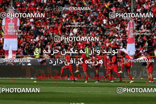 1021555, Tehran, Iran, لیگ برتر فوتبال ایران، Persian Gulf Cup، Week 25، Second Leg، Esteghlal 1 v 0 Persepolis on 2018/03/01 at Azadi Stadium