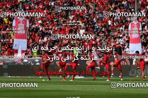 1021488, Tehran, Iran, لیگ برتر فوتبال ایران، Persian Gulf Cup، Week 25، Second Leg، Esteghlal 1 v 0 Persepolis on 2018/03/01 at Azadi Stadium