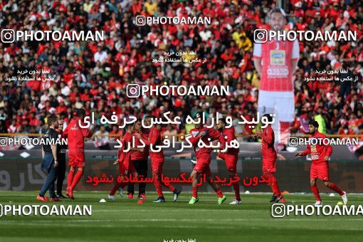 1020838, Tehran, Iran, لیگ برتر فوتبال ایران، Persian Gulf Cup، Week 25، Second Leg، Esteghlal 1 v 0 Persepolis on 2018/03/01 at Azadi Stadium