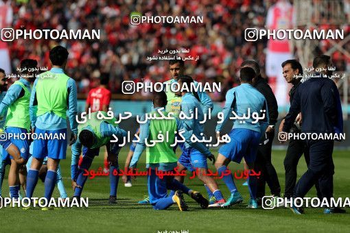 1021549, Tehran, Iran, لیگ برتر فوتبال ایران، Persian Gulf Cup، Week 25، Second Leg، Esteghlal 1 v 0 Persepolis on 2018/03/01 at Azadi Stadium
