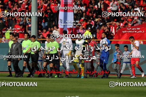 1021543, Tehran, Iran, لیگ برتر فوتبال ایران، Persian Gulf Cup، Week 25، Second Leg، Esteghlal 1 v 0 Persepolis on 2018/03/01 at Azadi Stadium