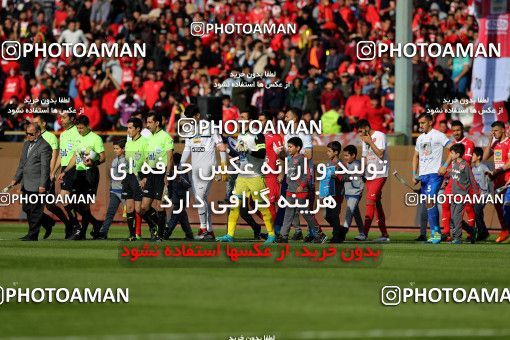 1021111, Tehran, Iran, لیگ برتر فوتبال ایران، Persian Gulf Cup، Week 25، Second Leg، Esteghlal 1 v 0 Persepolis on 2018/03/01 at Azadi Stadium