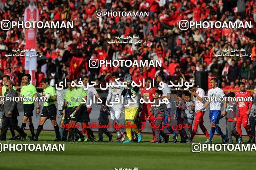 1021095, Tehran, Iran, لیگ برتر فوتبال ایران، Persian Gulf Cup، Week 25، Second Leg، Esteghlal 1 v 0 Persepolis on 2018/03/01 at Azadi Stadium