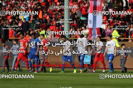 1021024, Tehran, Iran, لیگ برتر فوتبال ایران، Persian Gulf Cup، Week 25، Second Leg، Esteghlal 1 v 0 Persepolis on 2018/03/01 at Azadi Stadium