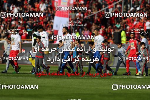1021460, Tehran, Iran, لیگ برتر فوتبال ایران، Persian Gulf Cup، Week 25، Second Leg، Esteghlal 1 v 0 Persepolis on 2018/03/01 at Azadi Stadium
