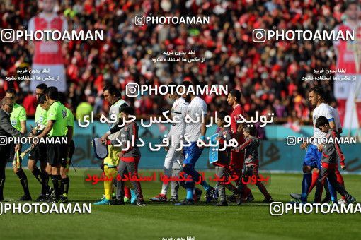 1021233, Tehran, Iran, لیگ برتر فوتبال ایران، Persian Gulf Cup، Week 25، Second Leg، Esteghlal 1 v 0 Persepolis on 2018/03/01 at Azadi Stadium