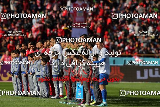 1020739, Tehran, Iran, لیگ برتر فوتبال ایران، Persian Gulf Cup، Week 25، Second Leg، Esteghlal 1 v 0 Persepolis on 2018/03/01 at Azadi Stadium