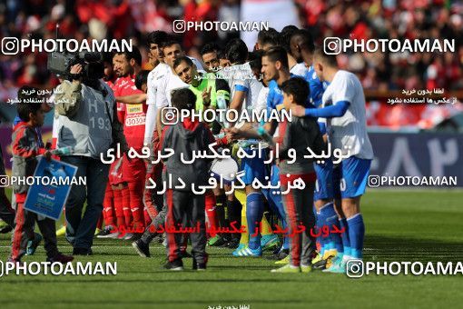 1021010, Tehran, Iran, لیگ برتر فوتبال ایران، Persian Gulf Cup، Week 25، Second Leg، Esteghlal 1 v 0 Persepolis on 2018/03/01 at Azadi Stadium