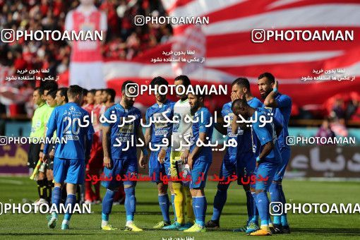 1021597, Tehran, Iran, لیگ برتر فوتبال ایران، Persian Gulf Cup، Week 25، Second Leg، Esteghlal 1 v 0 Persepolis on 2018/03/01 at Azadi Stadium